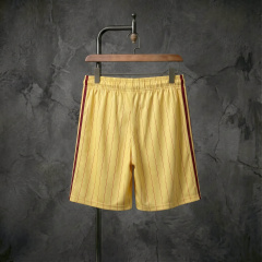 Arsenal x adidas Originals yellow striped shorts, sizes S-XXL