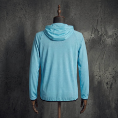 France 2026 World Cup Light Blue Grid Hooded Training Jacket S-XXL