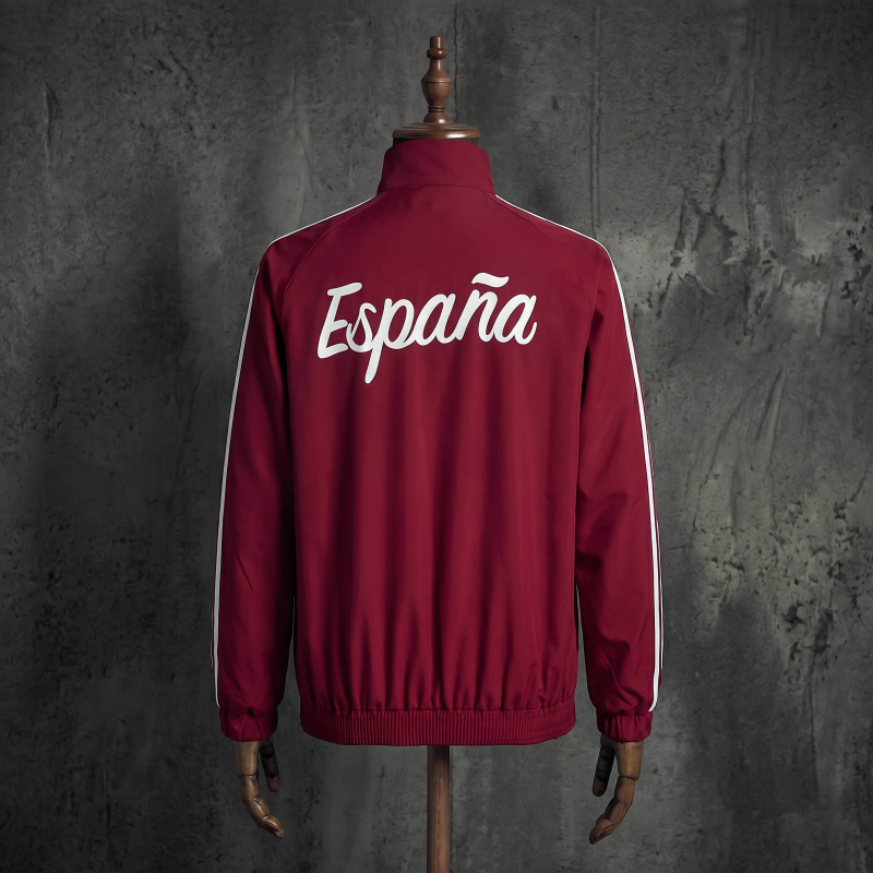 Spain 2026 World Cup Windbreaker Red S-XXL