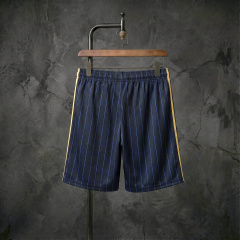 Manchester United x adidas Originals black striped shorts, sizes S-XXL