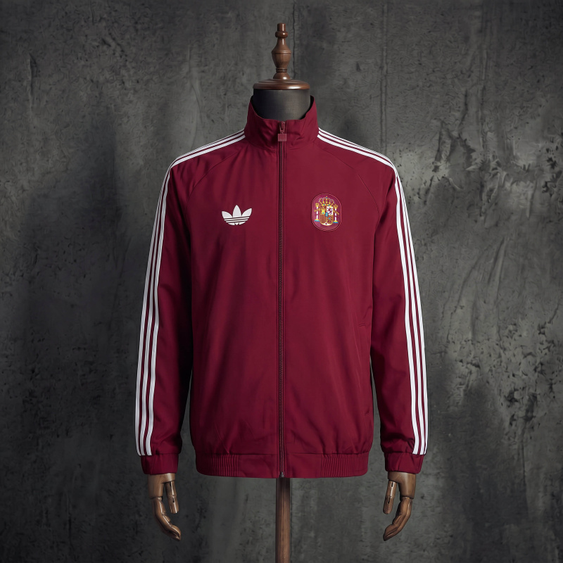 Spain 2026 World Cup Windbreaker Red S-XXL