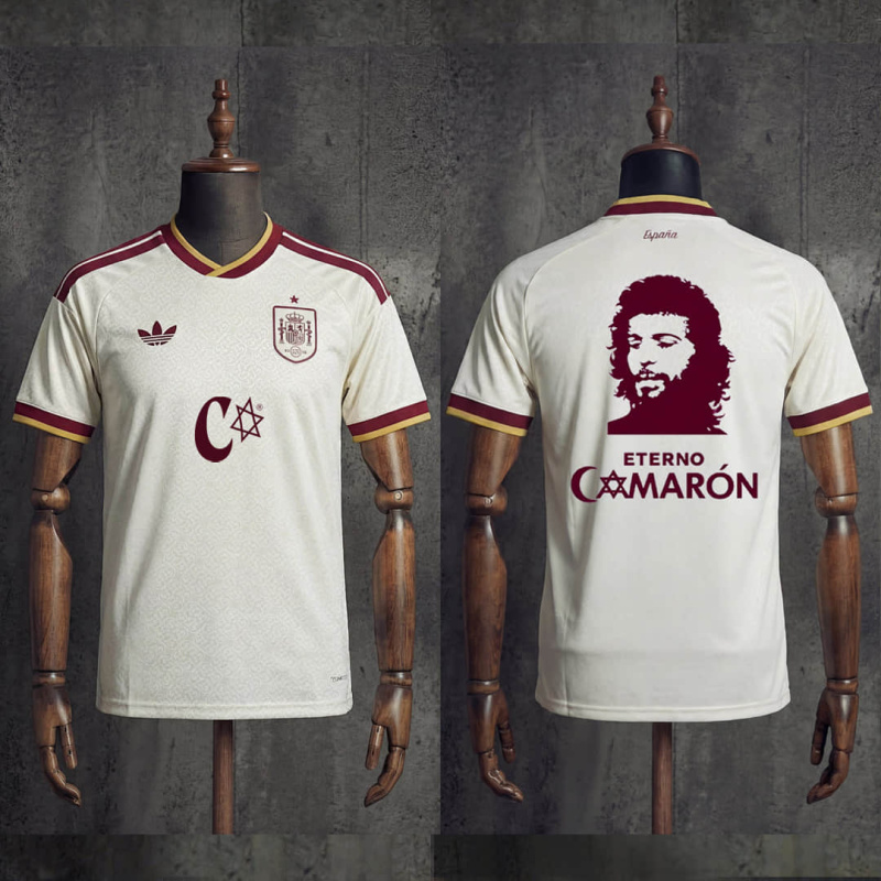 Spain Away 2026 Camiseta Camarón x Cai x ES – INSANE 尺寸S-4XL