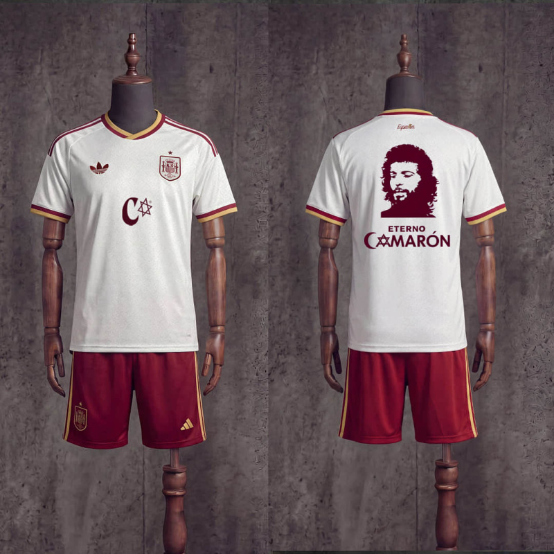 KIDS Spain Away 2026 Camiseta Camarón x Cai x ES – INSANE Sizes 16-28
