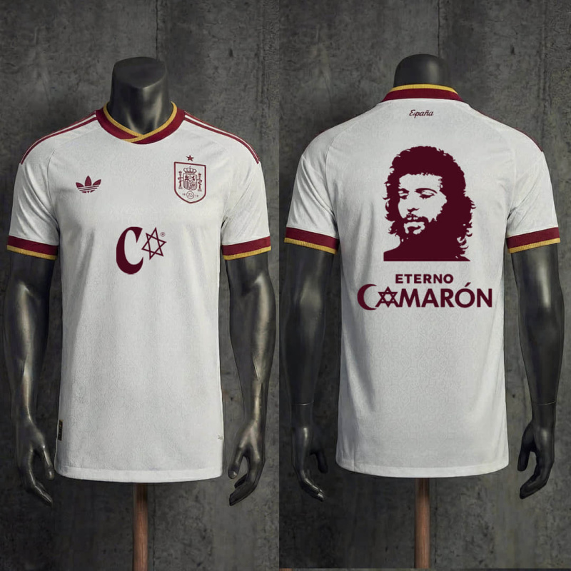 Player Version Spain Away 2026 Camiseta Camarón x Cai x ES – INSANE Sizes S-XXL