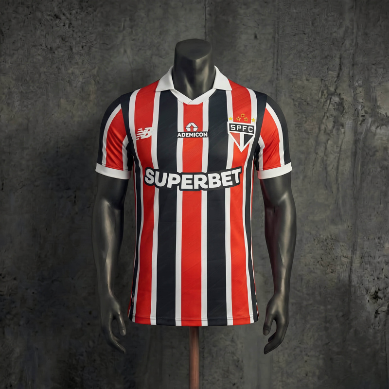 Player Version São Paulo 2026 Away Jersey S–4XL