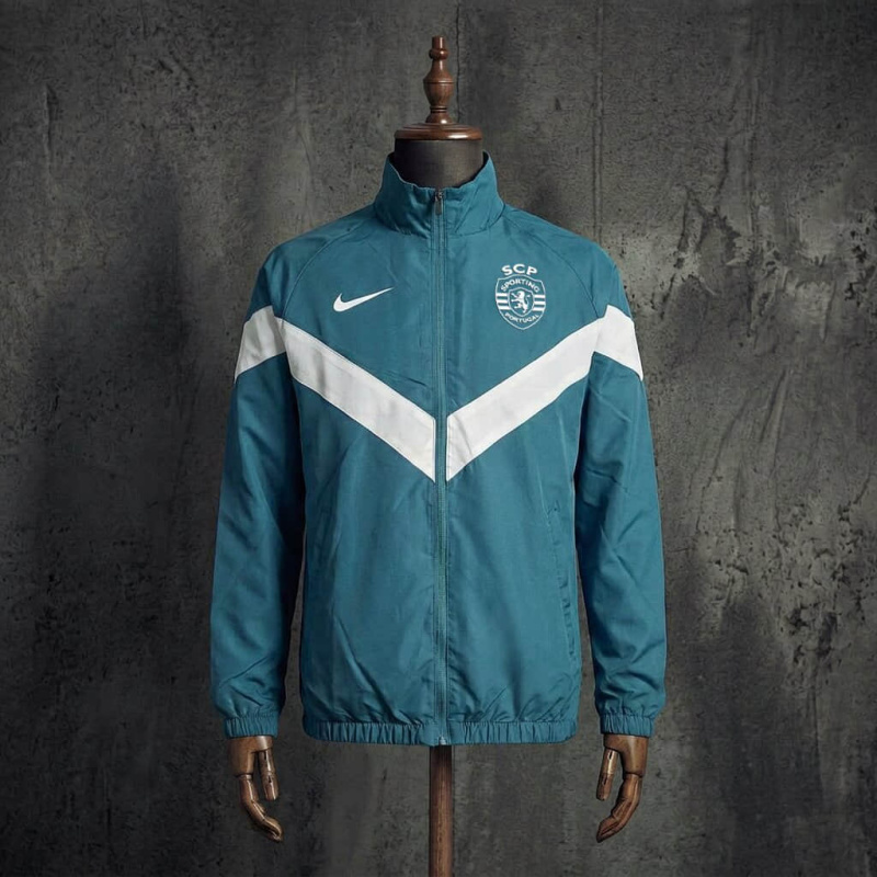 Sporting CP Teal Nike Windbreaker Jacket S-XXL