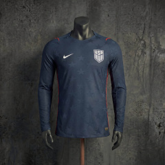 Player Version USA 2026 FIFA World Cup Away Long Sleeve Jersey S-XXL