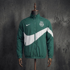 Sporting CP Lisbon Green Nike Windbreaker Jacket, S-XXL