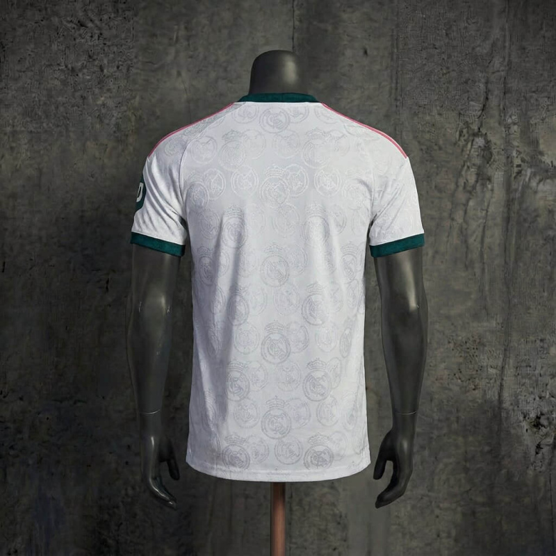 Player Version Real Madrid 2026-27 Season White Jersey With Embossed Team Logo S-XXL
