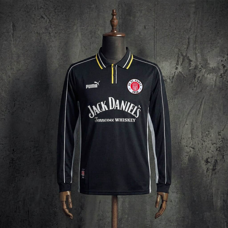 St. Pauli 99-00 Away Retro Long Sleeve Jersey S-XXL