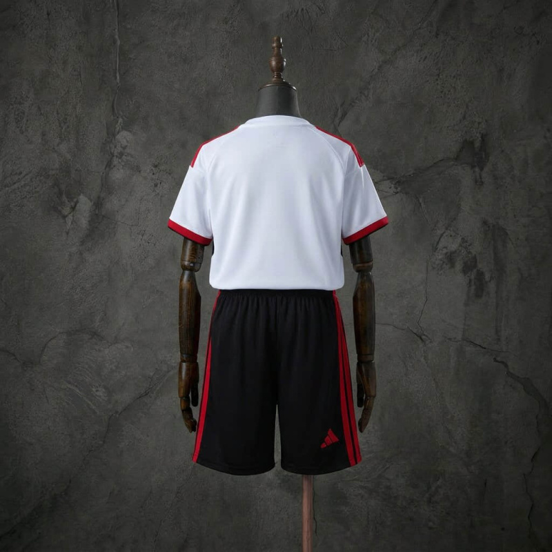 Flamengo 2026-2027 Away Kids Kit Jersey Size 16-28