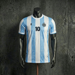 Player version Argentina national team No. 10 Messi special edition home jersey, S-XXL