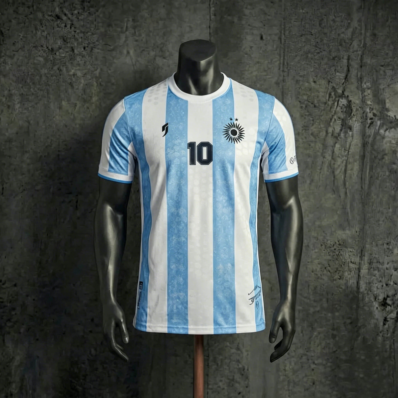 Player version Argentina national team No. 10 Messi special edition home jersey, S-XXL