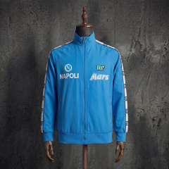 1988-89 Napoli NR Mars Vintage Track Jacket Retro Football Training Top Sizes S-XXL