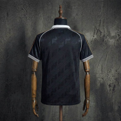 Real Madrid x Adidas Originals Retro Icon Jersey Black Gold Football Shirt S-XXL