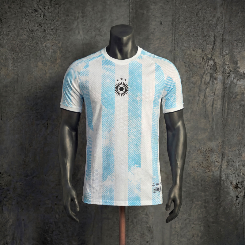 Argentina 2026 Concept Home Jersey Player Version 3 Stars, Sizes S-XXL