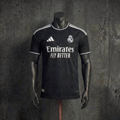Real Madrid 202627 Season Black Player Version Jersey S-XXL