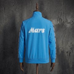 1988-89 Napoli NR Mars Vintage Track Jacket Retro Football Training Top Sizes S-XXL