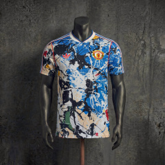 Manchester United x Adidas Originals Retro Graffiti Jersey Football Shirt S-XXL