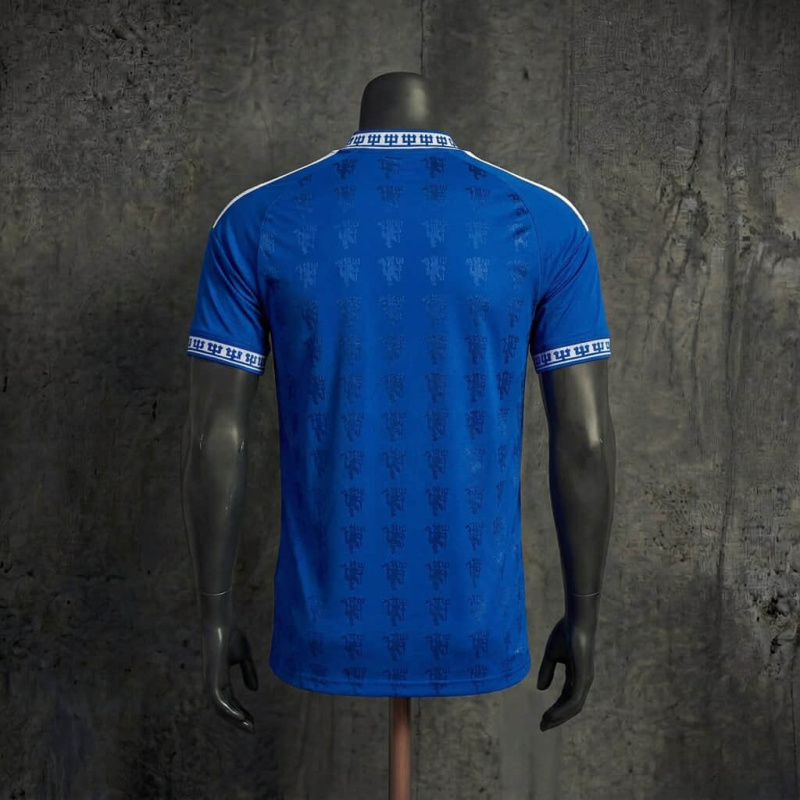 Manchester United 2026-27  Player Version Jersey Blue Football Shirt S-XXL