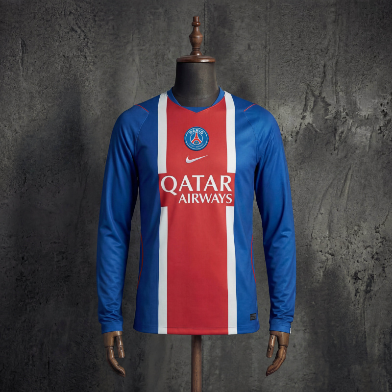 Paris Saint-Germain 2026-27 Home Long Sleeve Jersey S-4XL