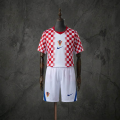 Croatia 2026 Home Kids Kit Jersey Size 16-28
