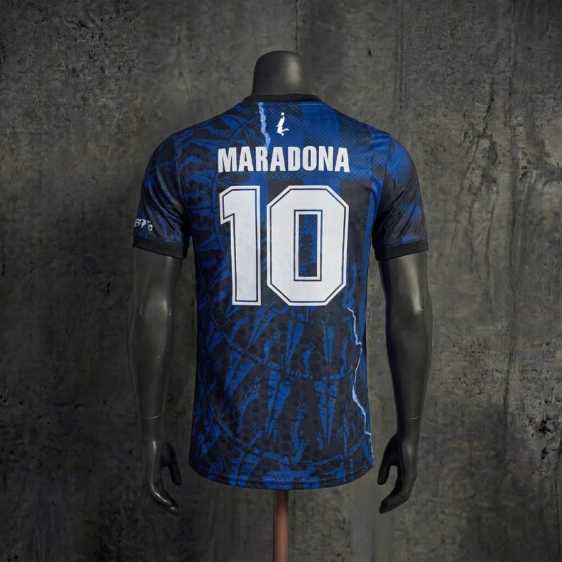 Player Version Argentina No.10 Messi Special Edition Jersey Blue Black Color S-XXL