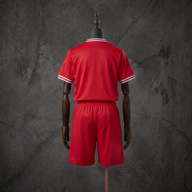 Retro Kids Kit Liverpool 96-97 Home Jersey Size 16-28