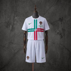 Retro Kids Kit Portugal 2012 Away Jersey SIZE 16-28
