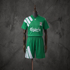 Retro Kids Kit Liverpool 92-93 Away Jersey Size 16-28