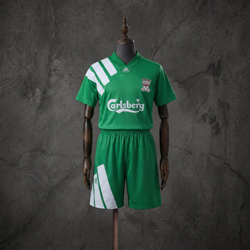 Retro Kids Kit Liverpool 92-93 Away Jersey Size 16-28