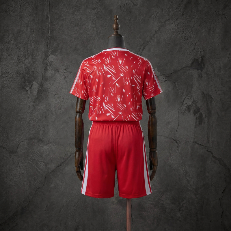 Retro Kids Kit Liverpool 89-91 Home Jersey Size 16-28