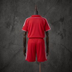 Retro Kids Kit Liverpool 06-08 Home Jersey Size 16-28