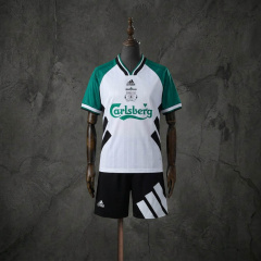 Retro Kids Kit Liverpool 93-95 Away Jersey Size 16-28