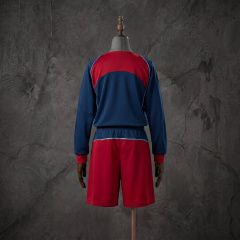 Retro Kids Kit Atletico Madrid 04-05 Away Long-Sleeve SIZE 16-28