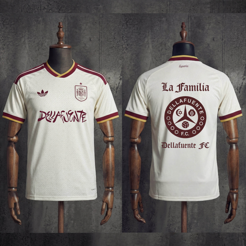 Spain 2026 World Cup Away Jersey × Dellafuente Collaboration Edition