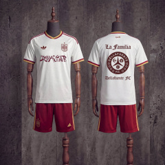KIDS Spain 2026 World Cup Away Jersey × Dellafuente Collaboration Edition