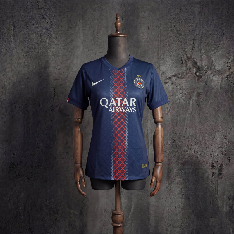 2-Star Champions Women's PSG Home Jersey 2025-26 S-XXL