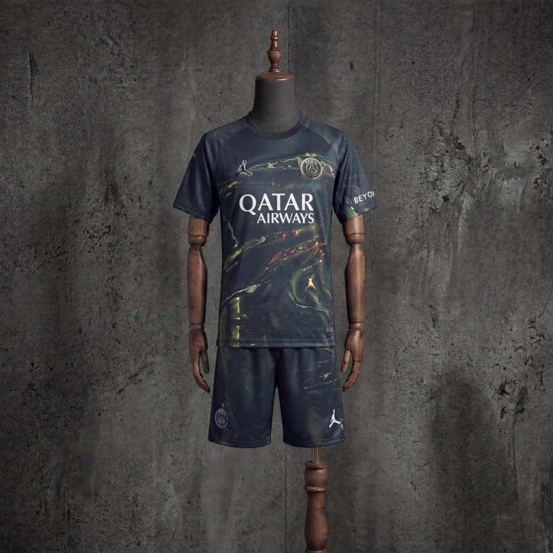 2-Star Champions KIDS PSG Night Edition Jersey, S-XXL