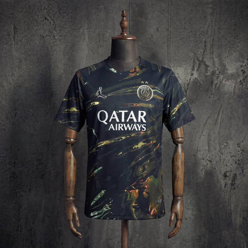 2-Star Champions PSG Jordan Night Edition Jersey 2025-26 Sizes S-4XL