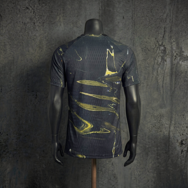 2-Star Champions Player Version PSG Night Edition Jersey, S-XXL