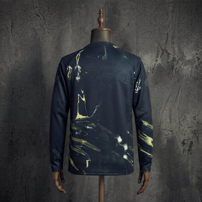 2-Star Champions PSG Jordan Night Edition Jersey 2025-26 Long Sleeve Sizes S-4XL