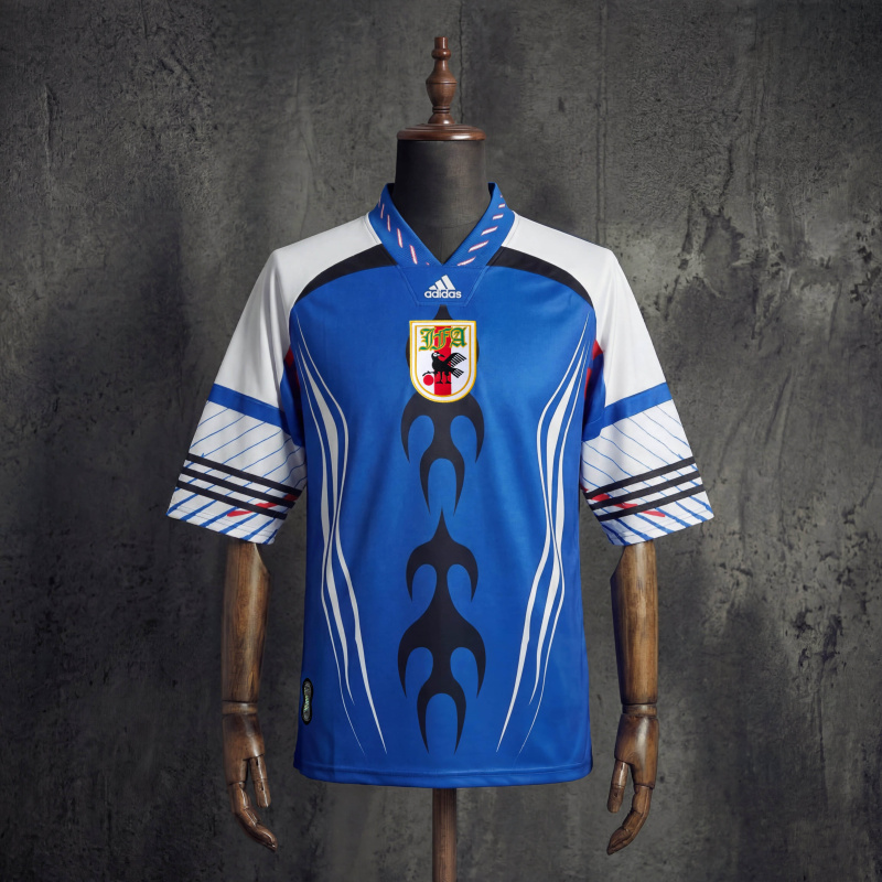 Japan National Team 1998 World Cup Retro Home Jersey Adidas Football Shirt Size S-XXL