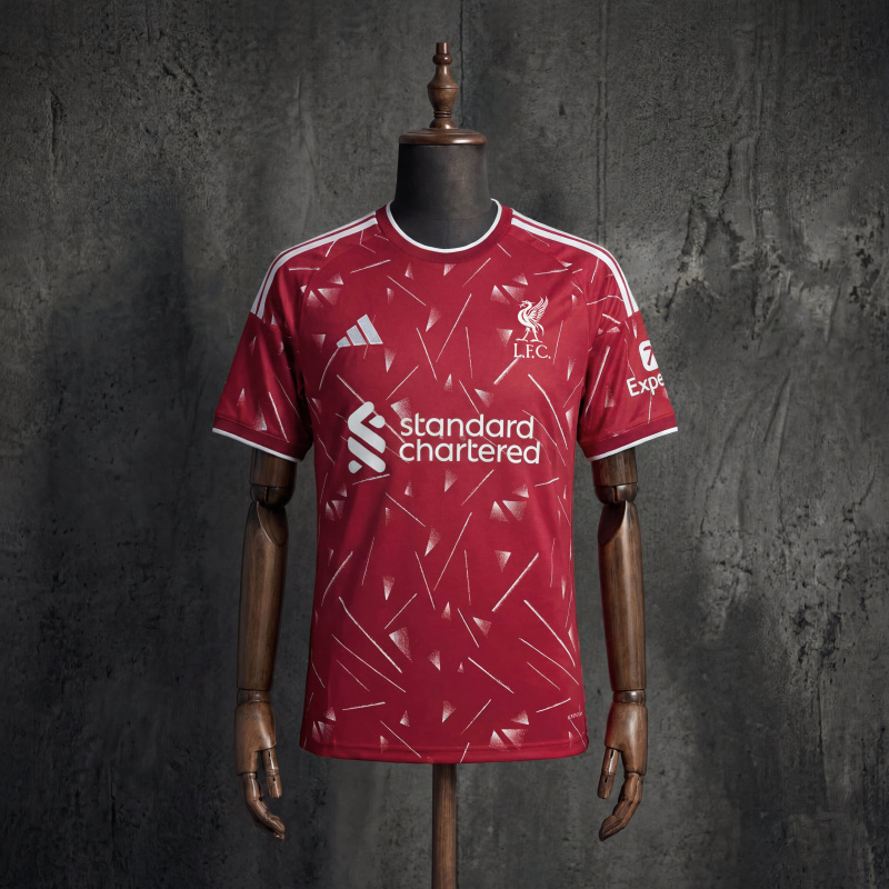 Liverpool Red Home Kit 2026-27 - Fan Version Soccer Jersey Size S-4XL