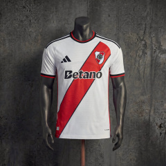 2026 River Plate Red Diagonal Sash Player Version Soccer Jersey Adidas Betano Home Match Shirt S-XXL
