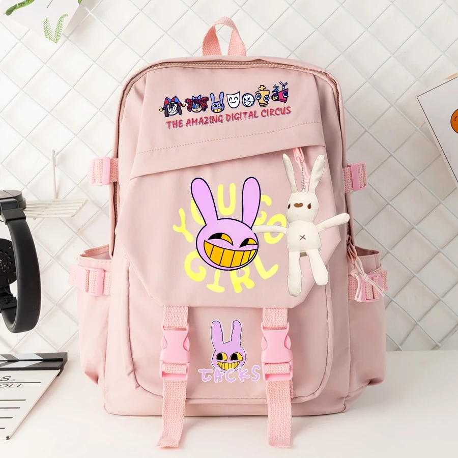 Genshin Impact Backpack Machila Student School Bag Cosplay Gotoh Hitori Shoulder Laptop Travel Backpacks for Kids Teens