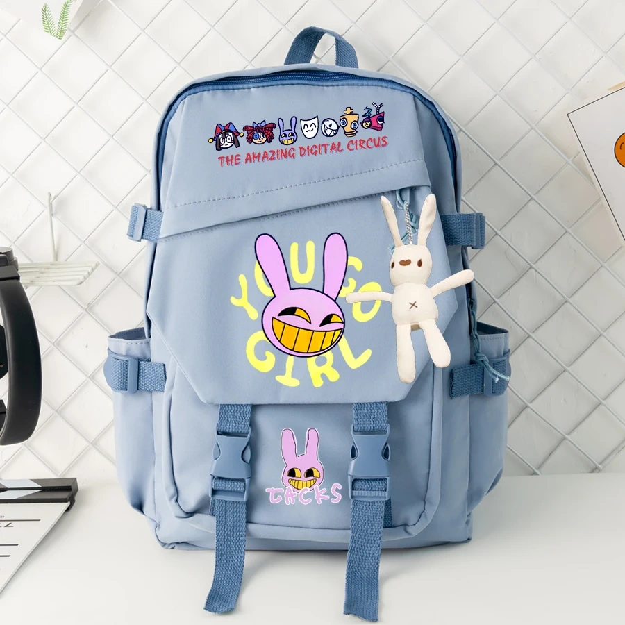 Genshin Impact Backpack Machila Student School Bag Cosplay Gotoh Hitori Shoulder Laptop Travel Backpacks for Kids Teens