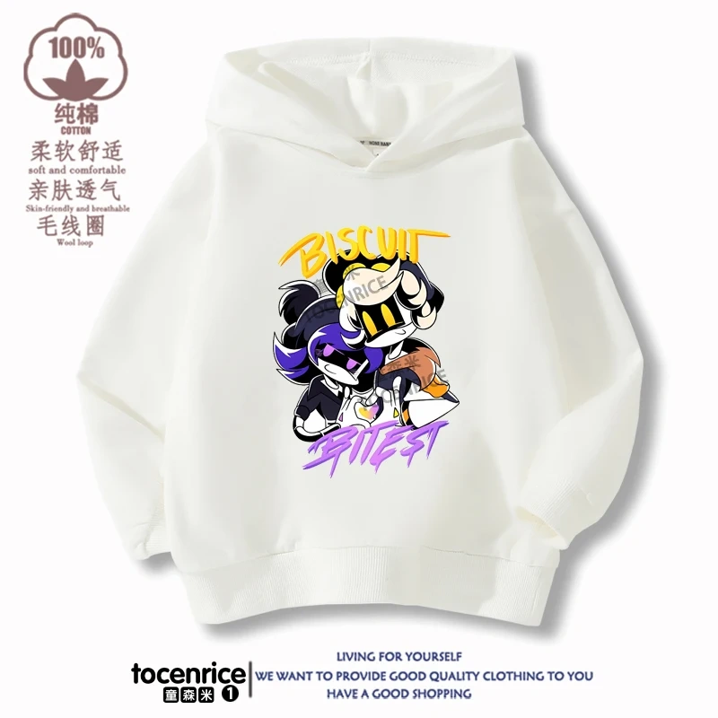 Kids Hoodie MURDER DRONES Hoodies Printing Long Sleeve Casual Winter and Autumn Sweatshirt Fleece Streetwear Clothes for Cildren