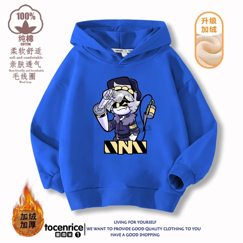 MURDER DRONES N Hoodie Boys Girls Sweatshirt Cartoon Hip Hop Long-sleeved Casual Chirldren Pullovers Children Sportwear