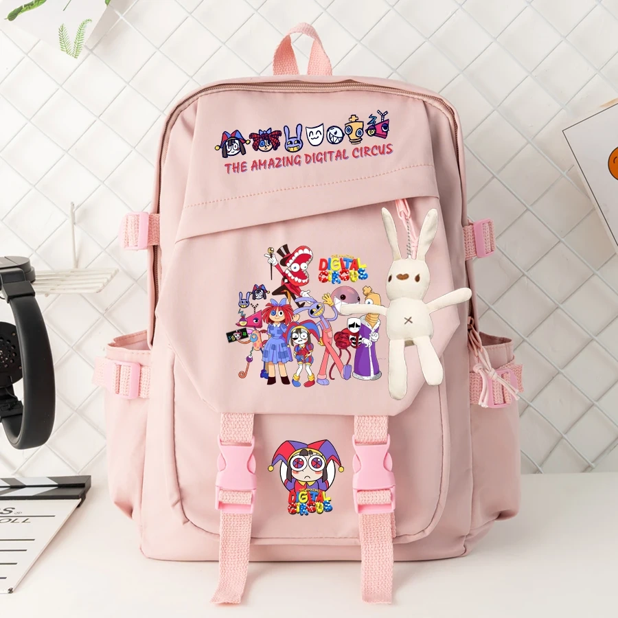 Genshin Impact Backpack Machila Student School Bag Cosplay Gotoh Hitori Shoulder Laptop Travel Backpacks for Kids Teens